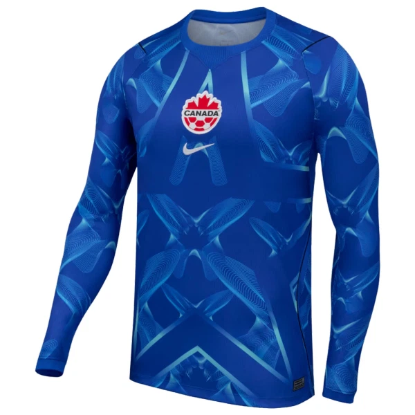 Maillot Gardien Canada Homme Domicile Coupe du Monde 2026 Manches Longues