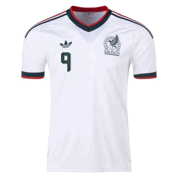 Maillot Mexique Raul 9 Homme Extérieur Coupe du Monde 2026