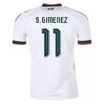 Maillot Mexique S.Gimenez 11 Homme Extérieur Coupe du Monde 2026