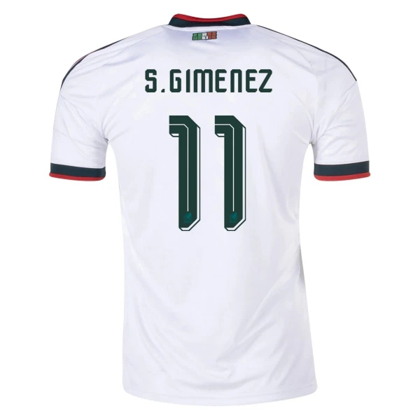 Maillot Mexique S.Gimenez 11 Homme Extérieur Coupe du Monde 2026