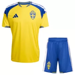 Maillot Suède Enfant Domicile Coupe du Monde 2026
