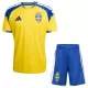 Maillot Suède Enfant Domicile Coupe du Monde 2026