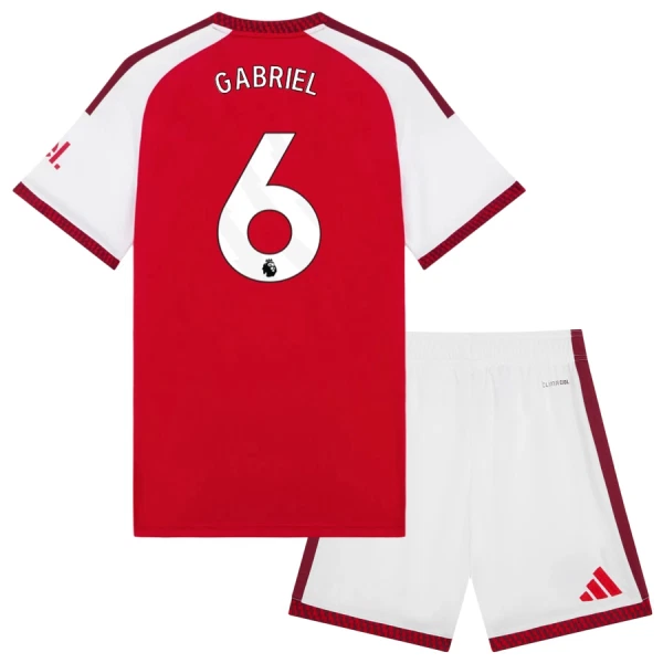 Maillot Arsenal Gabriel 6 Enfant Domicile 2026-27 Maillot Arsenal Gabriel 6 Enfant Domicile 2026-27