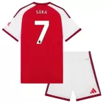 Maillot Arsenal Saka 7 Enfant Domicile 2026-27