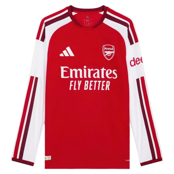 Maillot Manches Longues Arsenal Homme Domicile 2026-27