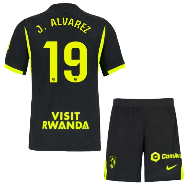 Maillot Atlético Madrid J. Alvarez 19 Enfant Extérieur 2026-27