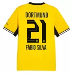 Maillot Borussia Dortmund Fabio Silva 21 Homme Domicile 2026-27