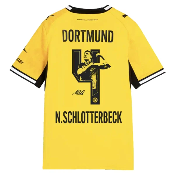 Maillot Borussia Dortmund N. Schlotterbeck 4 Homme Domicile 2026-27