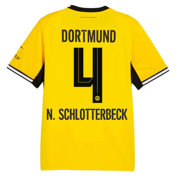 Maillot Borussia Dortmund N. Schlotterbeck 4 Homme Domicile 2026-27