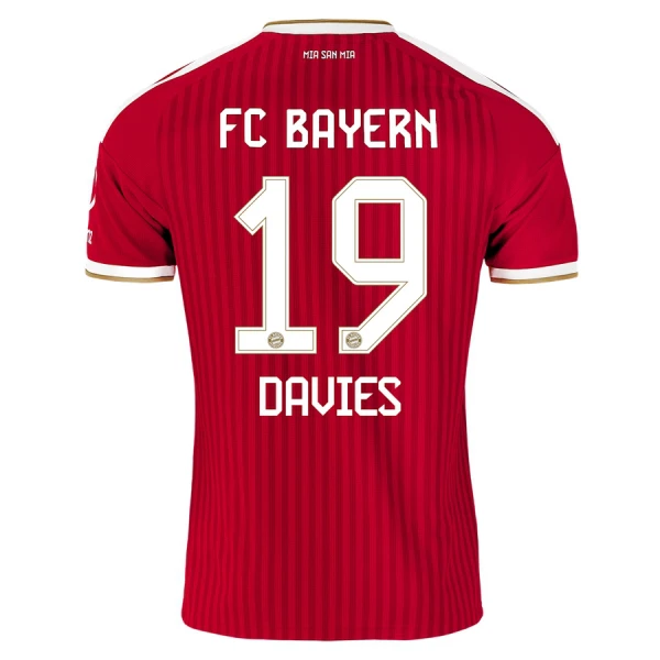 Maillot FC Bayern Munich Davies 19 Homme Domicile 2026-27