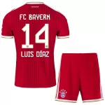 Maillot FC Bayern Munich Luis Diaz 14 Enfant Domicile 2026-27