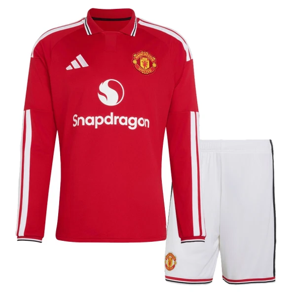 Maillot Manches Longues Manchester United Enfant Domicile 2026-27 Maillot Manches Longues Manchester United Enfant Domicile 2026-27