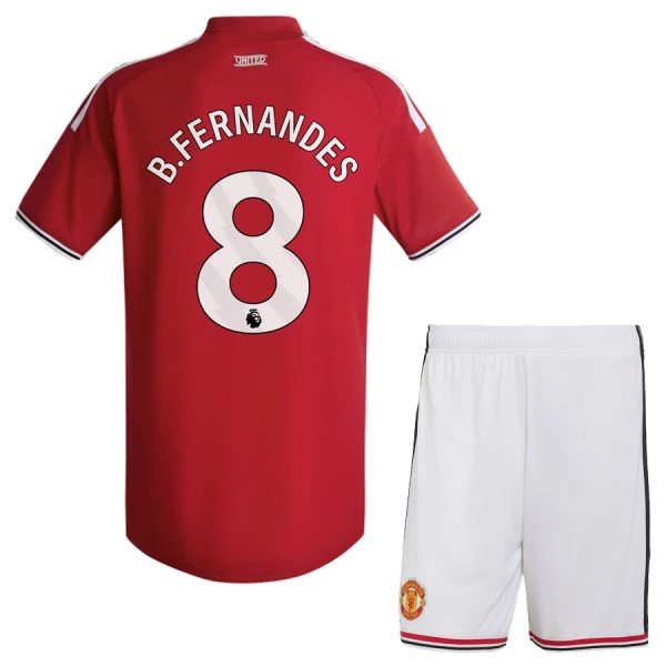 Maillot Manchester United Bruno Fernandes 8 Enfant Domicile 2026-27 Maillot Manchester United Bruno Fernandes 8 Enfant Domicile 2026-27