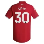 Maillot Manchester United Sesko 30 Homme Domicile 2026-27
