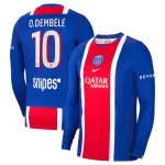 Maillot Manches Longues Paris Saint-Germain O. Dembele 10 Homme Domicile 2026-27