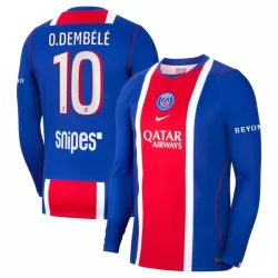 Maillot Manches Longues Paris Saint-Germain O. Dembele 10 Homme Domicile 2026-27