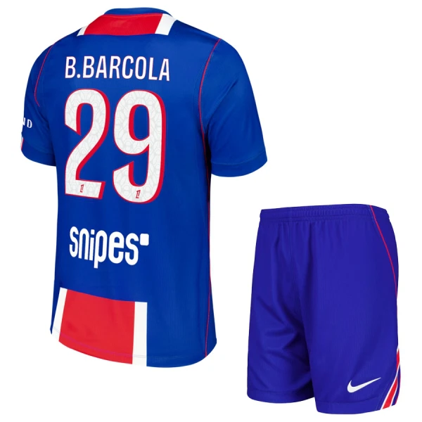 Maillot Paris Saint-Germain Bradley Barcola 29 Enfant Domicile 2026-27