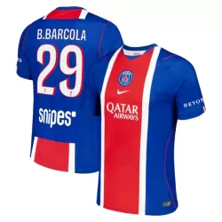 Maillot Paris Saint-Germain Bradley Barcola 29 Homme Domicile 2026-27