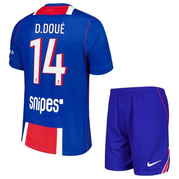 Maillot Paris Saint-Germain Desire Doue 14 Enfant Domicile 2026-27