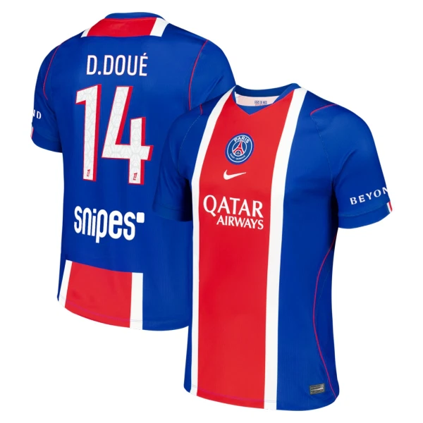 Maillot Paris Saint-Germain Desire Doue 14 Homme Domicile 2026-27