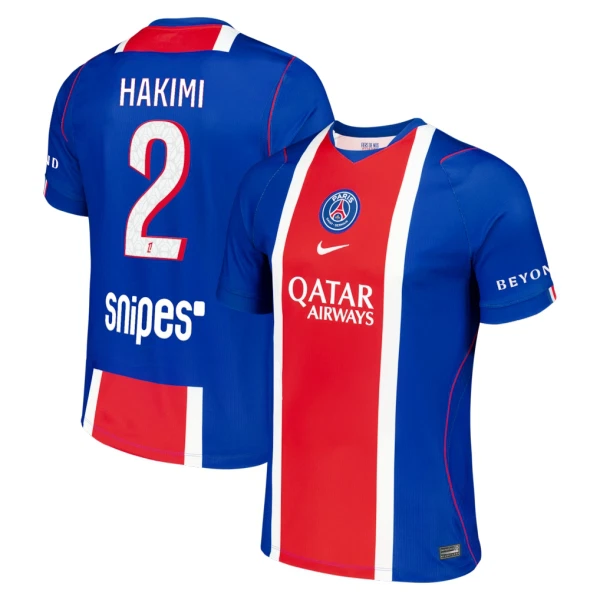 Maillot Paris Saint-Germain Hakimi 2 Homme Domicile 2026-27