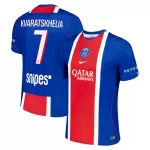 Maillot Paris Saint-Germain Kvaratskhelia 7 Homme Domicile 2026-27