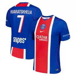Maillot Paris Saint-Germain Kvaratskhelia 7 Homme Domicile 2026-27