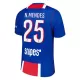 Maillot Paris Saint-Germain Nuno Mendes 25 Homme Domicile 2026-27