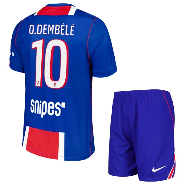 Maillot Paris Saint-Germain O. Dembele 10 Enfant Domicile 2026-27