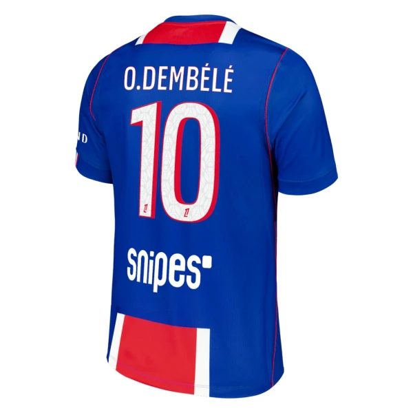 Maillot Paris Saint-Germain O. Dembele 10 Enfant Domicile 2026-27