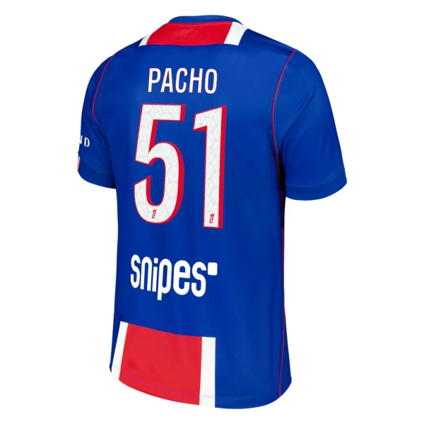 Maillot Paris Saint-Germain Pacho 51 Homme Domicile 2026-27