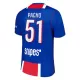 Maillot Paris Saint-Germain Pacho 51 Homme Domicile 2026-27