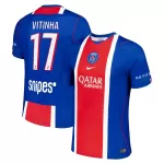 Maillot Paris Saint-Germain Vitinha 17 Homme Domicile 2026-27