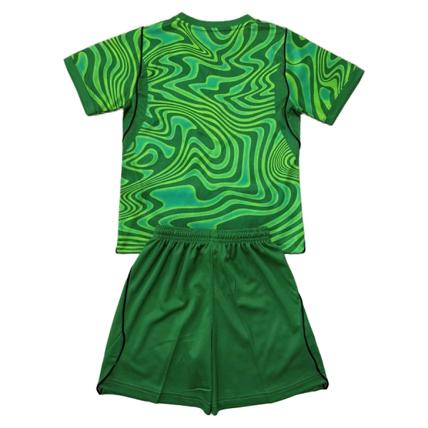Maillot Gardien Brésil Enfant Domicile Coupe du Monde 2026 Verte