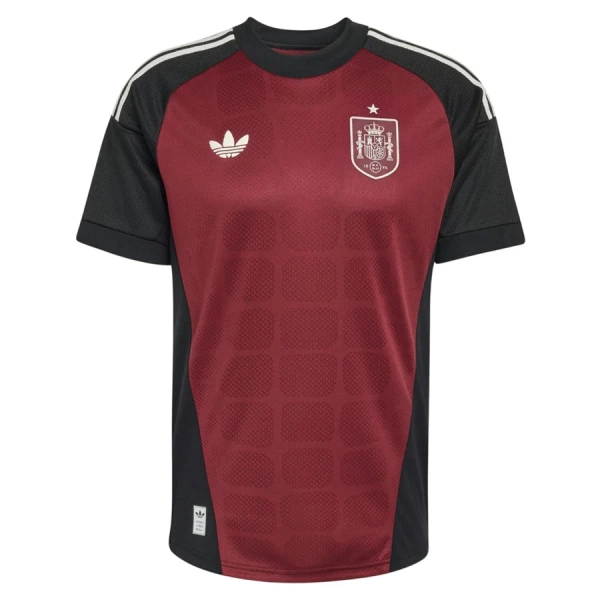 Maillot Gardien Espagne Homme Coupe du Monde 2026 Rouge