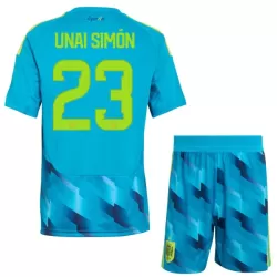 Maillot Gardien Espagne Unai Simon 23 Enfant Coupe du Monde 2026