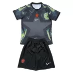 Maillot Gardien Pays-Bas Enfant Domicile Coupe du Monde 2026
