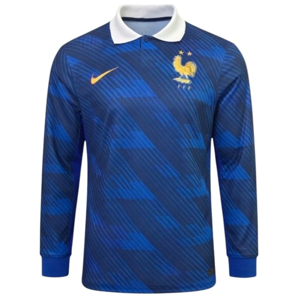 Maillot Manches Longues France Homme Domicile Coupe du Monde 2026