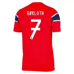 Maillot Norvège Sorloth 7 Homme Domicile Coupe du Monde 2026