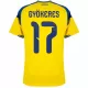 Maillot Suède Gyokeres 17 Homme Domicile Coupe du Monde 2026