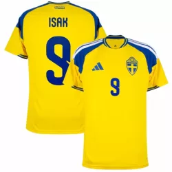 Maillot Suède Isak 9 Homme Domicile Coupe du Monde 2026