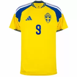 Maillot Suède Isak 9 Homme Domicile Coupe du Monde 2026