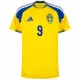 Maillot Suède Isak 9 Homme Domicile Coupe du Monde 2026