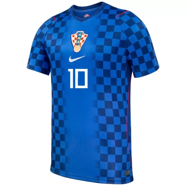 Maillot Croatie Modrić 10 Homme Extérieur Coupe du Monde 2026