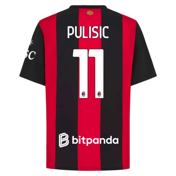 Maillot AC Milan Pulisic 11 Homme Domicile 2026-27