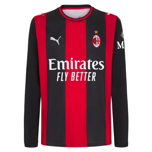 Maillot Manches Longues AC Milan Homme Domicile 2026-27