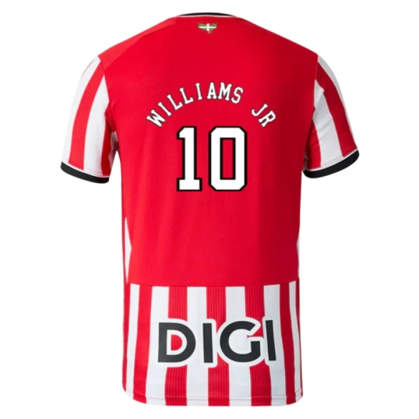 Maillot Athletic Bilbao Williams JR 10 Homme Domicile 2026-27