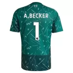 Maillot Gardien Liverpool A. Becker 1 Homme Domicile 2026-27 Verte