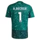 Maillot Gardien Liverpool A. Becker 1 Homme Domicile 2026-27 Verte