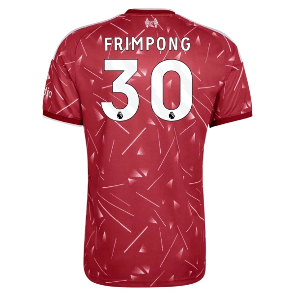 Maillot Liverpool Frimpong 30 Homme Domicile 2026-27